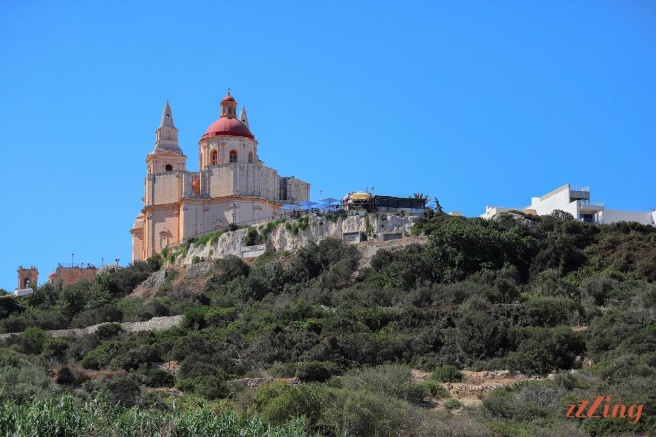 Seaside Apt With Side Sea Views - New Mellieħa Exteriör bild
